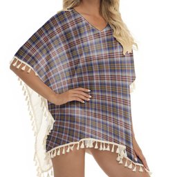 ScotsTee Shop Scottish Lysaght Dress Tartan Square Fringed Shawl