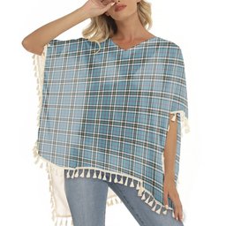 ScotsTee Shop Scottish Thomson Dress TS1383 Tartan Square Fringed Shawl