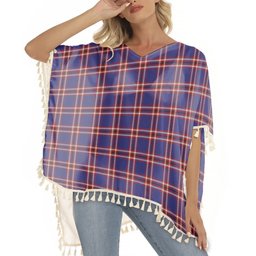 ScotsTee Shop Scottish Laing of Archiestown Tartan Square Fringed Shawl