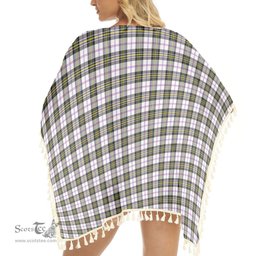 ScotsTee Shop Scottish McPherson Dress Modern Tartan Square Fringed Shawl