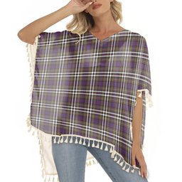 ScotsTee Shop Scottish McDonell of Glengarry Dress Modern Tartan Square Fringed Shawl