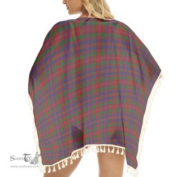 ScotsTee Shop Scottish MacIntyre of Gatehouse Tartan Square Fringed Shawl