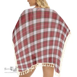 ScotsTee Shop Scottish McFie Dress Ancient Tartan Square Fringed Shawl