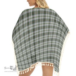 ScotsTee Shop Scottish Tailyour Dress 2 Tartan Square Fringed Shawl