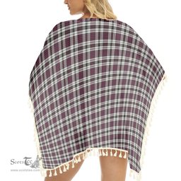 ScotsTee Shop Scottish Little Dress Modern Tartan Square Fringed Shawl