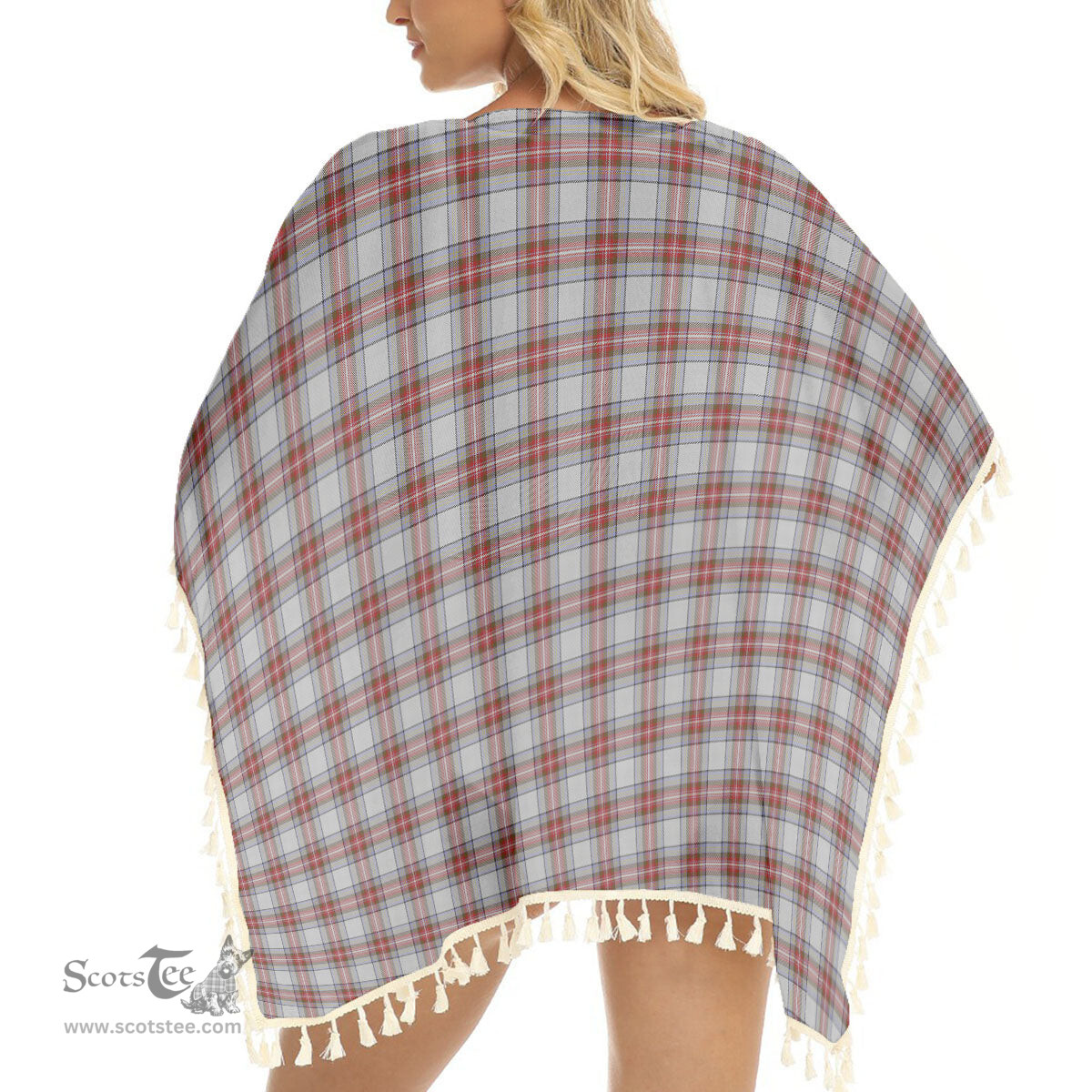 ScotsTee Shop Scottish Seller Reproduction Dress Tartan Square Fringed Shawl