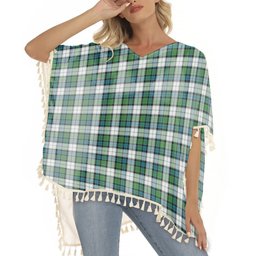 ScotsTee Shop Scottish Graham Dress Ancient Tartan Square Fringed Shawl