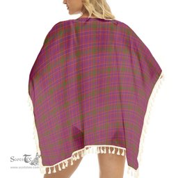 ScotsTee Shop Scottish Lumsden of Clova Tartan Square Fringed Shawl