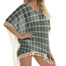ScotsTee Shop Scottish MacLaren Dress Tartan Square Fringed Shawl