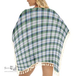 ScotsTee Shop Scottish McNaughton Dress Ancient Tartan Square Fringed Shawl