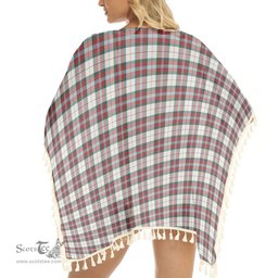 ScotsTee Shop Scottish McLean Dress Modern Tartan Square Fringed Shawl