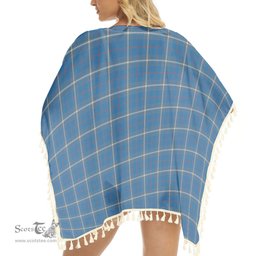 ScotsTee Shop Scottish McRae of America Ancient Tartan Square Fringed Shawl