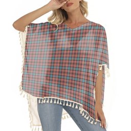 ScotsTee Shop Scottish Hannay Dress Tartan Square Fringed Shawl