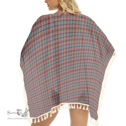 ScotsTee Shop Scottish Hannay Dress Tartan Square Fringed Shawl