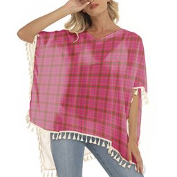 ScotsTee Shop Scottish Lumsden of Clova Modern Tartan Square Fringed Shawl
