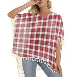ScotsTee Shop Scottish MacFie Dress Modern Tartan Square Fringed Shawl