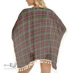 ScotsTee Shop Scottish Moray of Abercairny Tartan Square Fringed Shawl