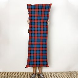 ScotsTee Shop Scottish Graham of Menteith Red Ancient Tartan Body Pillow