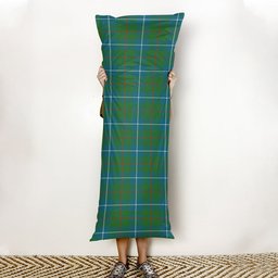 ScotsTee Shop Scottish Irvine of Bonshaw Tower Ancient Tartan Body Pillow