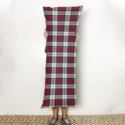ScotsTee Shop Scottish Rose Dress Modern Tartan Body Pillow