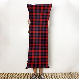 ScotsTee Shop Scottish Brown Modern Tartan Body Pillow