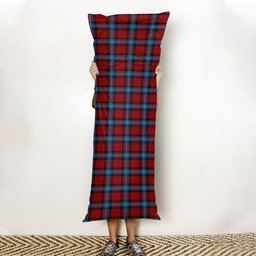 ScotsTee Shop Scottish Baillie of Polkemmet Red Tartan Body Pillow