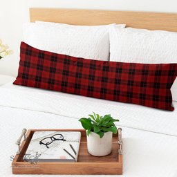 ScotsTee Shop Scottish Campbell of Armaddie Tartan Body Pillow