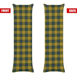 ScotsTee Shop Scottish Fraser Yellow Tartan Body Pillow