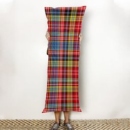 ScotsTee Shop Scottish Drummond of Strathallan Modern Tartan Body Pillow