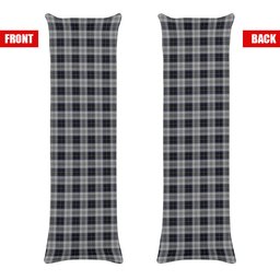 ScotsTee Shop Scottish Menzies Black Dress Tartan Body Pillow