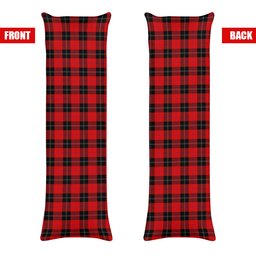 ScotsTee Shop Scottish Ramsay of Dalhousie (Ramsay Red) Modern Tartan Body Pillow