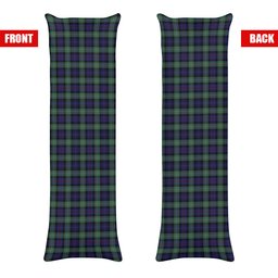 ScotsTee Shop Scottish McKenzie Hunting Green Tartan Body Pillow