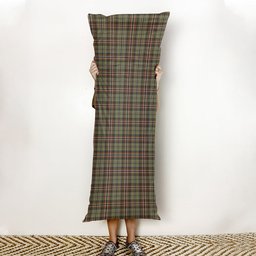 ScotsTee Shop Scottish Scott Green Weathered Tartan Body Pillow