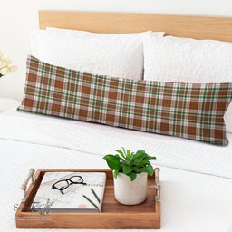 ScotsTee Shop Scottish MacAlister Dress Ancient Tartan Body Pillow