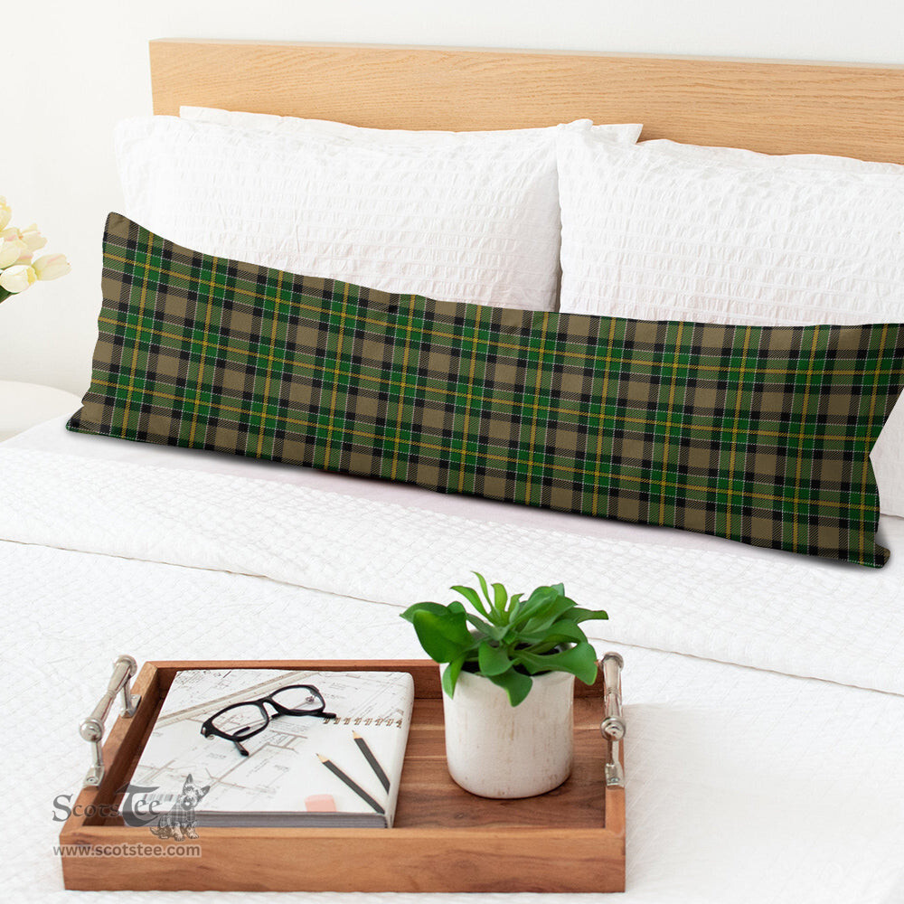 ScotsTee Shop Scottish Hamilton of Brandon Tartan Body Pillow