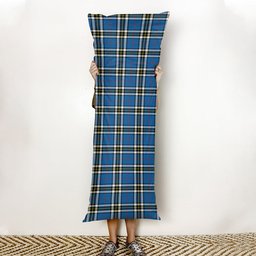 ScotsTee Shop Scottish Thomson Dress Blue Modern Tartan Body Pillow