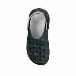 ScotsTee Shop Scottish Baillie (Fencibles) Women's Tartan Height Increasing Clogs