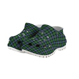 ScotsTee Shop Scottish Baillie of Lamington Ancient Clan Women's Tartan Height Increasing Clogs