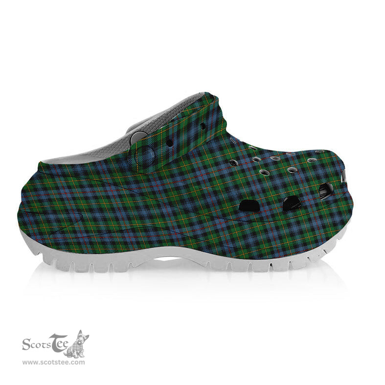 ScotsTee Shop Scottish Baillie of Lamington Ancient Clan Women's Tartan Height Increasing Clogs