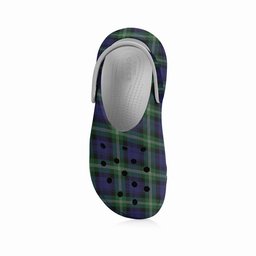 ScotsTee Shop Scottish Baillie of Polkemmet Women's Tartan Height Increasing Clogs
