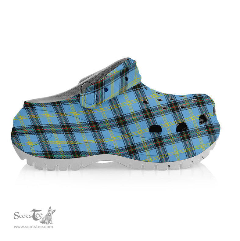 ScotsTee Shop Scottish Bell of the Borders Modern Women's Tartan Height Increasing Clogs