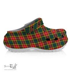ScotsTee Shop Scottish Baxter of Balgavies Modern Women's Tartan Height Increasing Clogs