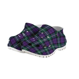 ScotsTee Shop Scottish Baillie Highland Society Modern Women's Tartan Height Increasing Clogs