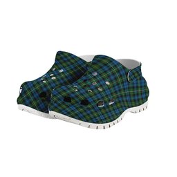 ScotsTee Shop Scottish Campbell of Argyll 02 Women's Tartan Height Increasing Clogs