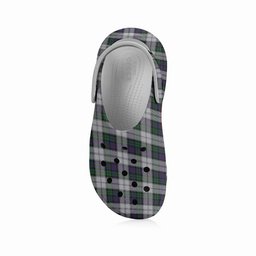 ScotsTee Shop Scottish Campbell of Cawdor Dress Women's Tartan Height Increasing Clogs
