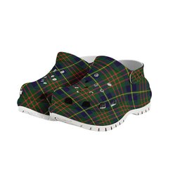 ScotsTee Shop Scottish Cameron of Lochiel Hunting Modern Women's Tartan Height Increasing Clogs