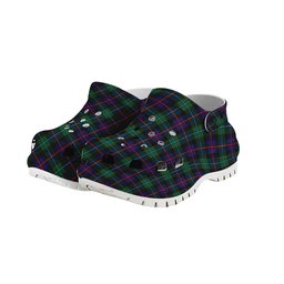 ScotsTee Shop Scottish Campbel of Cawdor Modern Women's Tartan Height Increasing Clogs