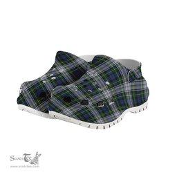ScotsTee Shop Scottish Campbell of Lochnell Dress Women's Tartan Height Increasing Clogs