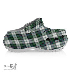 ScotsTee Shop Scottish Campbell of Cawdor Dress Ancient Women's Tartan Height Increasing Clogs