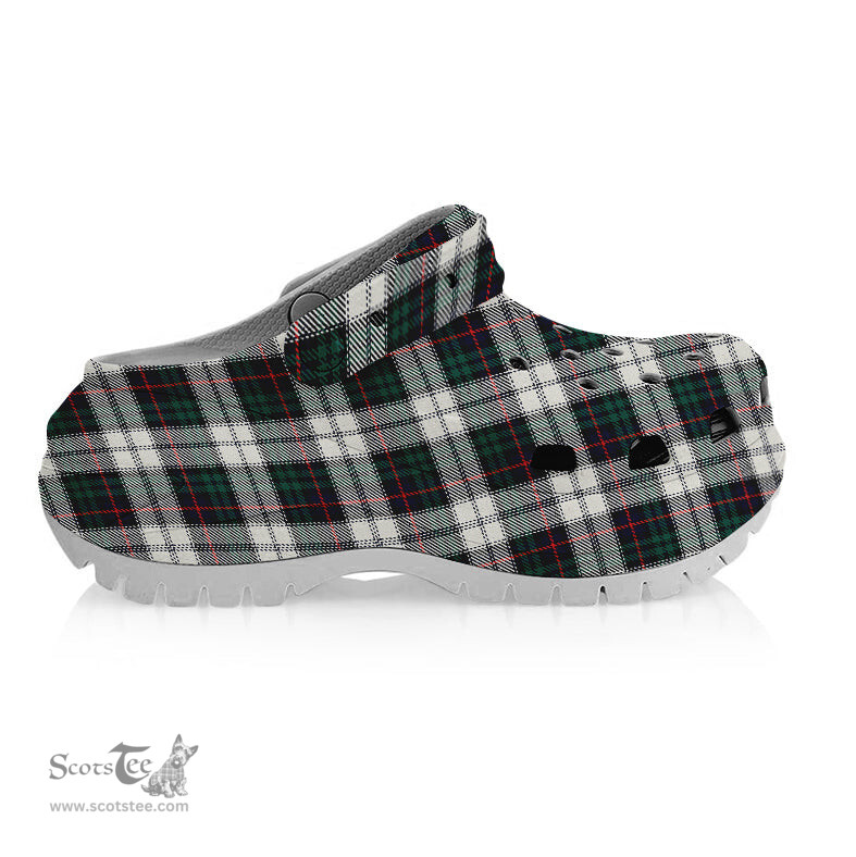 ScotsTee Shop Scottish Campbell of Cawdor Dress Modern Women's Tartan Height Increasing Clogs